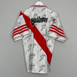 Shop 1996/97 RIVER PLATE HOME SHIRT (L) ADIDAS, classic football shirts, vintage football shirts & retro soccer jerseys at Cult Kits