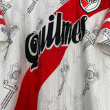 Shop 1996/97 RIVER PLATE HOME SHIRT (L) ADIDAS, classic football shirts, vintage football shirts & retro soccer jerseys at Cult Kits
