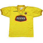 Buy 1996/97 Sc Barcelona Home Shirt (L) Marathon ~ Free worldwide shipping ~ Authentic Vintage Football Shirts from Cult Kits