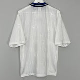 Shop 1996/97 SCHALKE AWAY SHIRT (L) ADIDAS, classic football shirts, vintage football shirts & retro soccer jerseys at Cult Kits