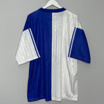 Shop 1996/97 SCHALKE TRAINING SHIRT (XL) ADIDAS, classic football shirts, vintage football shirts & retro soccer jerseys at Cult Kits