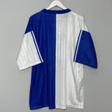 Shop 1996/97 SCHALKE TRAINING SHIRT (XL) ADIDAS, classic football shirts, vintage football shirts & retro soccer jerseys at Cult Kits