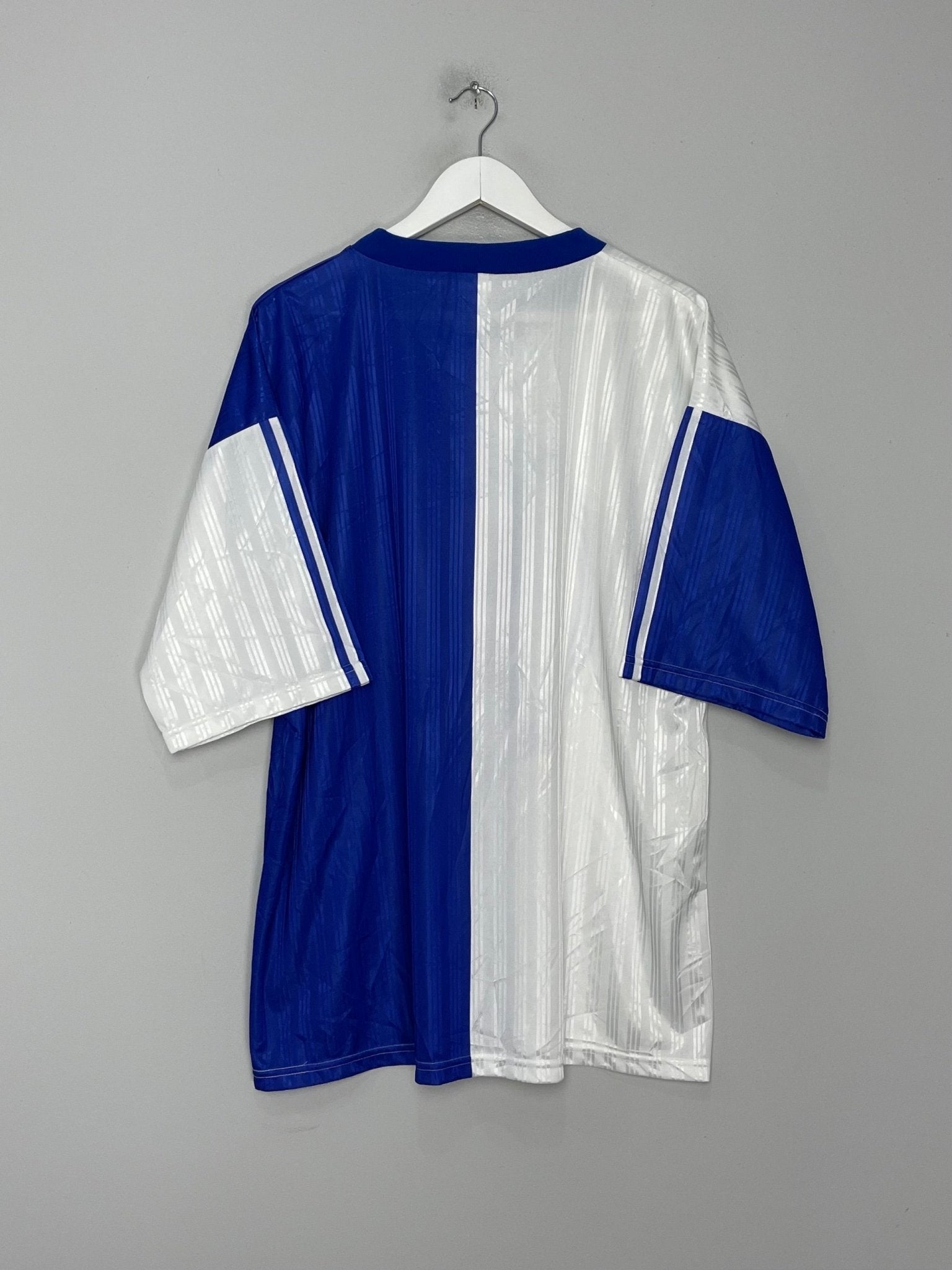 Shop 1996/97 SCHALKE TRAINING SHIRT (XL) ADIDAS, classic football shirts, vintage football shirts & retro soccer jerseys at Cult Kits