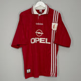 Shop 1996/97 STANDARD LIEGE HOME SHIRT (M) ADIDAS, classic football shirts, vintage football shirts & retro soccer jerseys at Cult Kits