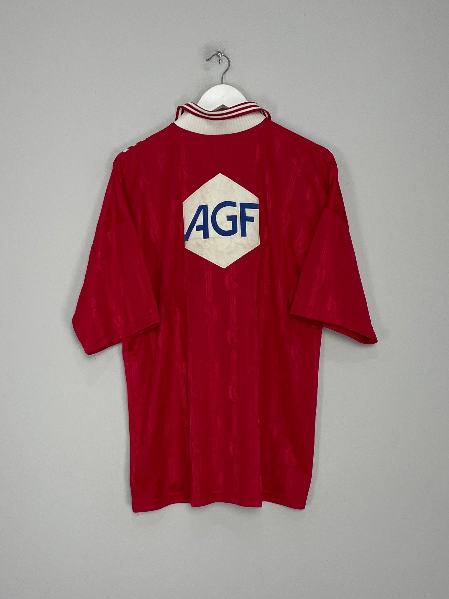 Shop 1996/97 STANDARD LIEGE HOME SHIRT (M) ADIDAS, classic football shirts, vintage football shirts & retro soccer jerseys at Cult Kits