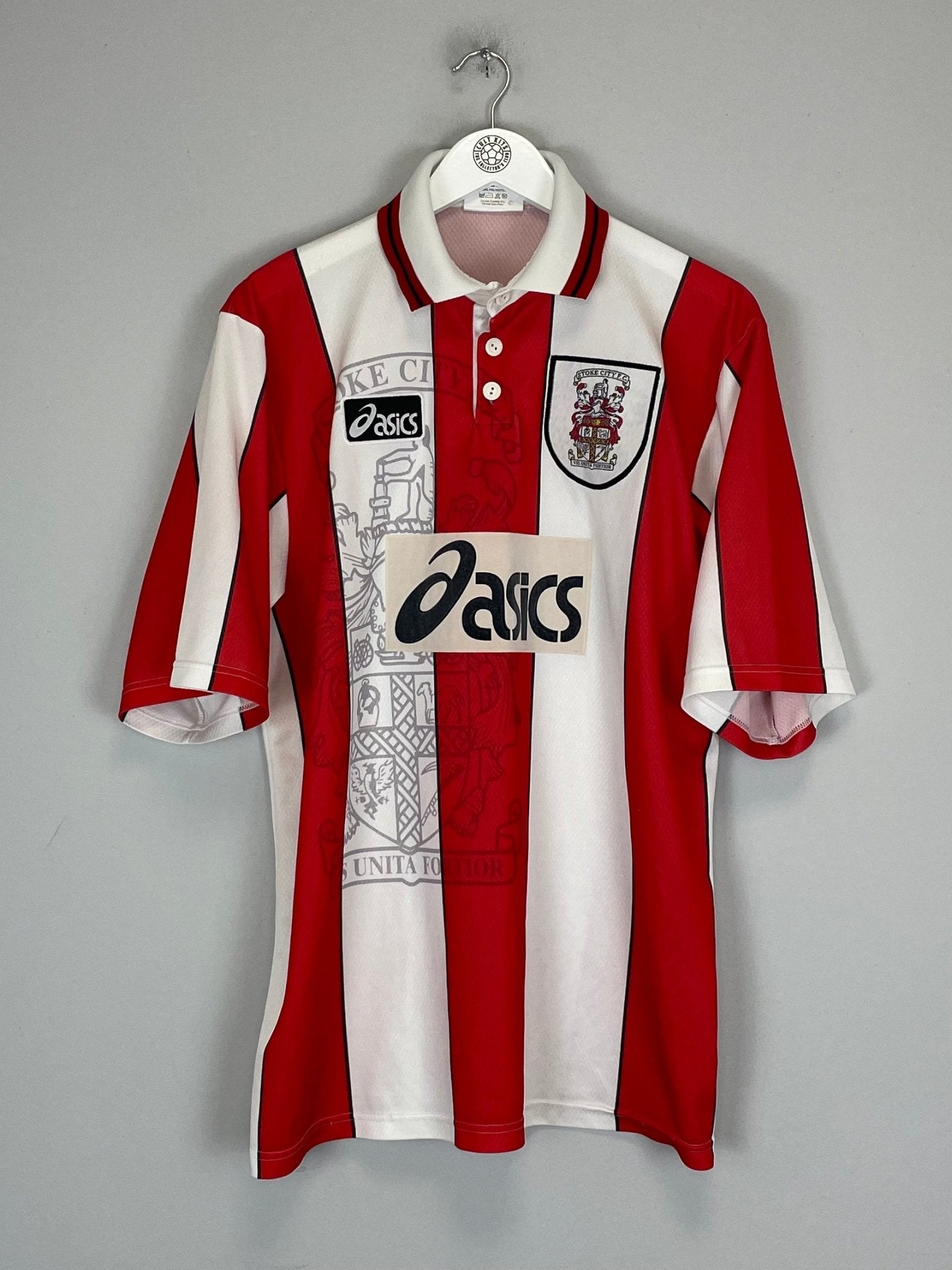 1996/97 STOKE CITY HOME SHIRT (L) ASICS – Cult Kits