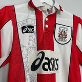 Shop 1996/97 STOKE CITY HOME SHIRT (S) ASICS, classic football shirts, vintage football shirts & retro soccer jerseys at Cult Kits