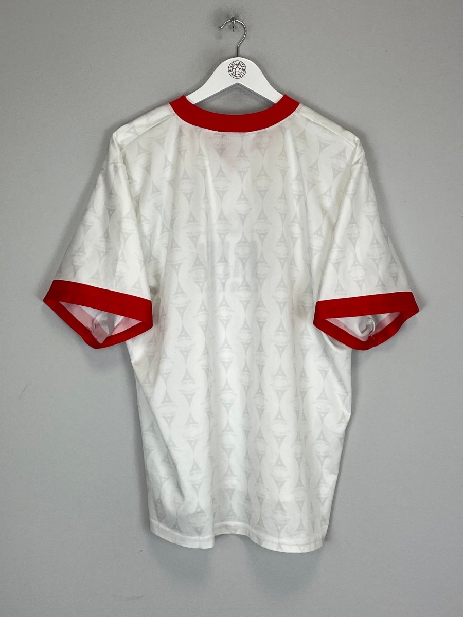 1996/97 SUNDERLAND AWAY SHIRT (L) AVEC - Cult Kits - Large - Buy Vintage Football Shirts, Authentic Retro Football Shirts For Sale, Classic Football Shirts & Soccer Jersey
