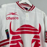 Shop 1996/97 TOROS NEZA HOME SHIRT (L) ATLETICA, classic football shirts, vintage football shirts & retro soccer jerseys at Cult Kits