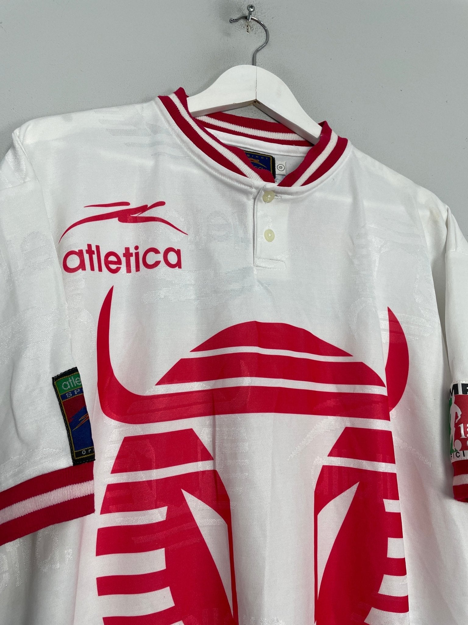 Shop 1996/97 TOROS NEZA HOME SHIRT (L) ATLETICA, classic football shirts, vintage football shirts & retro soccer jerseys at Cult Kits