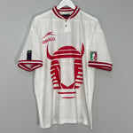 Shop 1996/97 TOROS NEZA HOME SHIRT (XL) ATLETICA, classic football shirts, vintage football shirts & retro soccer jerseys at Cult Kits