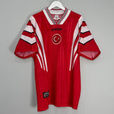 Shop 1996/97 TURKEY HOME SHIRT (XL) ADIDAS, classic football shirts, vintage football shirts & retro soccer jerseys at Cult Kits