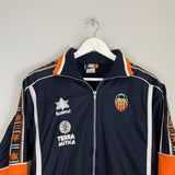 Shop 1996/97 VALENCIA TRACK JACKET (L) LUANVI, classic football shirts, vintage football shirts & retro soccer jerseys at Cult Kits