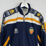 1996/97 VALENCIA TRACK JACKET (S) LUANVI - Cult Kits - Small - Buy Vintage Football Shirts, Authentic Retro Football Shirts For Sale, Classic Football Shirts & Soccer Jersey