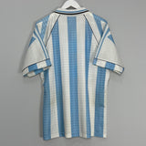 Shop 1996/98 ARGENTINA HOME SHIRT (L) ADIDAS, classic football shirts, vintage football shirts & retro soccer jerseys at Cult Kits
