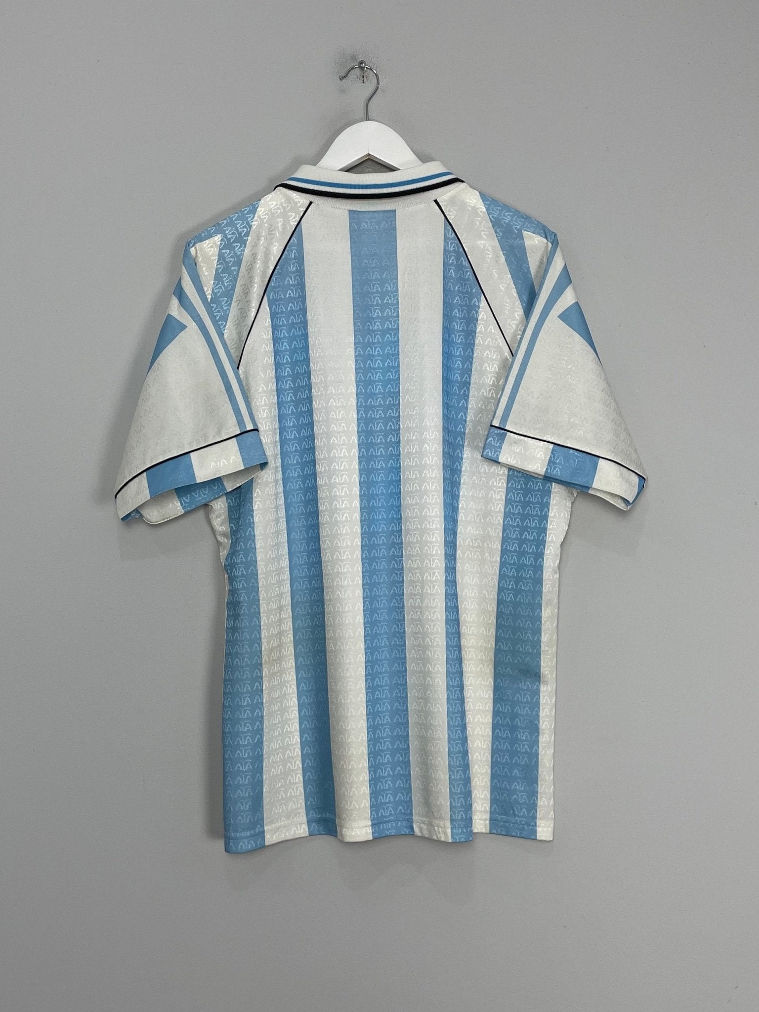 Shop 1996/98 ARGENTINA HOME SHIRT (L) ADIDAS, classic football shirts, vintage football shirts & retro soccer jerseys at Cult Kits
