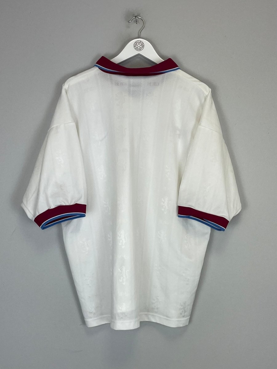 1996/98 ASTON VILLA AWAY SHIRT (XL) REEBOK - Cult Kits - XL - Buy Vintage Football Shirts, Authentic Retro Football Shirts For Sale, Classic Football Shirts & Soccer Jersey