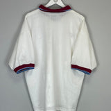 1996/98 ASTON VILLA AWAY SHIRT (XL) REEBOK - Cult Kits - XL - Buy Vintage Football Shirts, Authentic Retro Football Shirts For Sale, Classic Football Shirts & Soccer Jersey