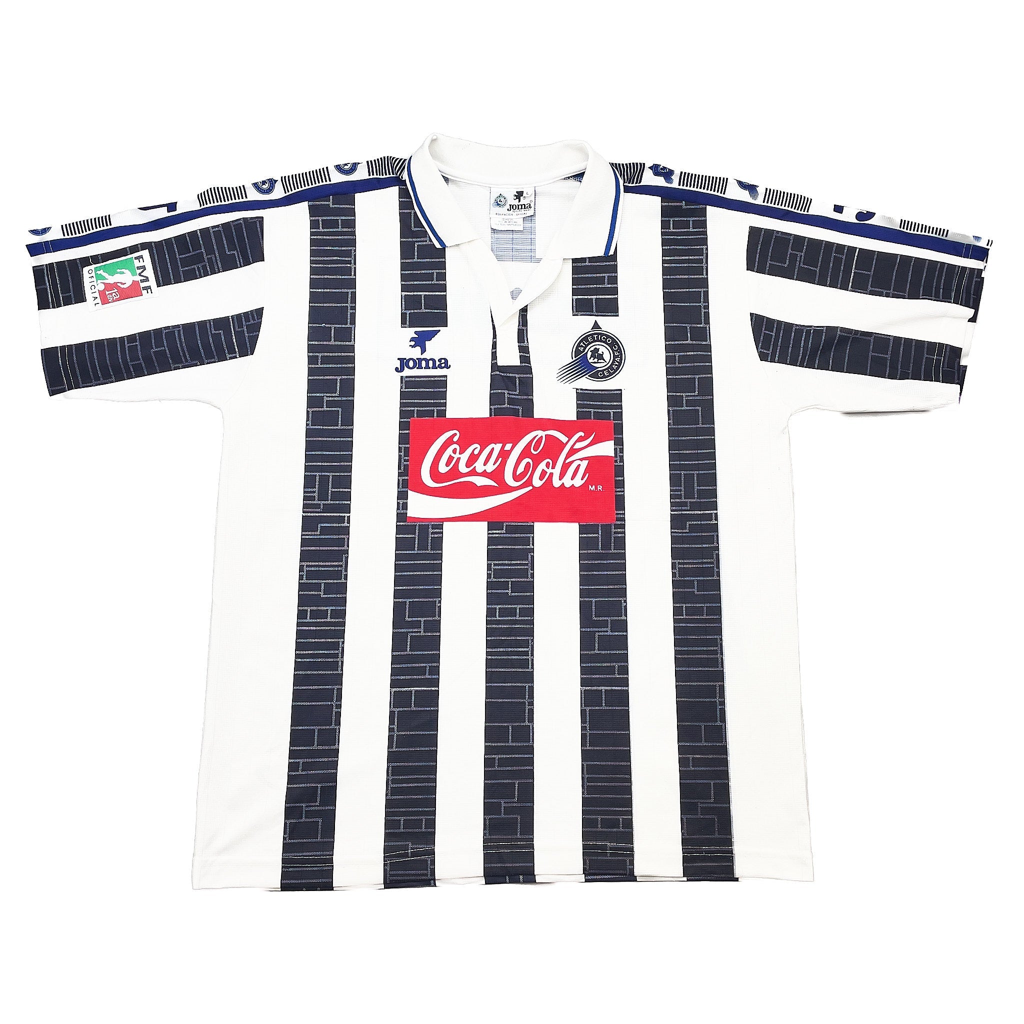 Buy 1996/98 ATLETICO CELAYA AWAY SHIRT (L) JOMA ~ Free worldwide shipping available ~ Authentic Vintage Football Shirts from Cult Kits