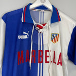 1996/98 ATLETICO MADRID THIRD SHIRT (S) PUMA - Cult Kits - Small - Buy Vintage Football Shirts, Authentic Retro Football Shirts For Sale, Classic Football Shirts & Soccer Jersey