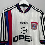 Shop 1996/98 BAYERN MUNICH AWAY SHIRT (XL) ADIDAS, classic football shirts, vintage football shirts & retro soccer jerseys at Cult Kits