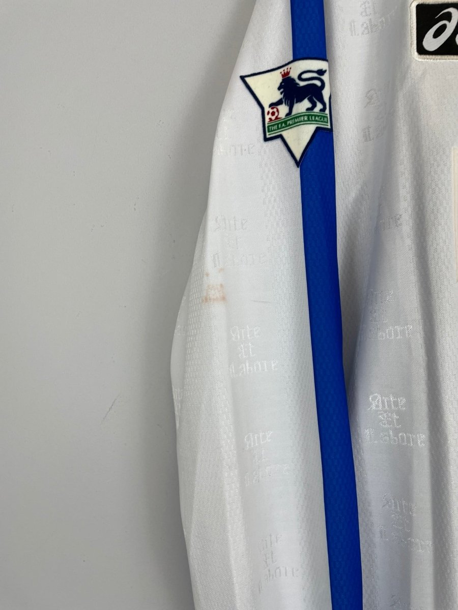 1996/98 BLACKBURN ROVERS DUFF 25 L/S HOME SHIRT (XL) ASICS - Cult Kits - XL - Buy Vintage Football Shirts, Authentic Retro Football Shirts For Sale, Classic Football Shirts & Soccer Jersey