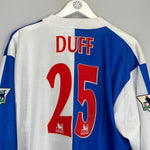 1996/98 BLACKBURN ROVERS DUFF 25 L/S HOME SHIRT (XL) ASICS - Cult Kits - XL - Buy Vintage Football Shirts, Authentic Retro Football Shirts For Sale, Classic Football Shirts & Soccer Jersey