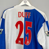 1996/98 BLACKBURN ROVERS DUFF 25 L/S HOME SHIRT (XL) ASICS - Cult Kits - XL - Buy Vintage Football Shirts, Authentic Retro Football Shirts For Sale, Classic Football Shirts & Soccer Jersey