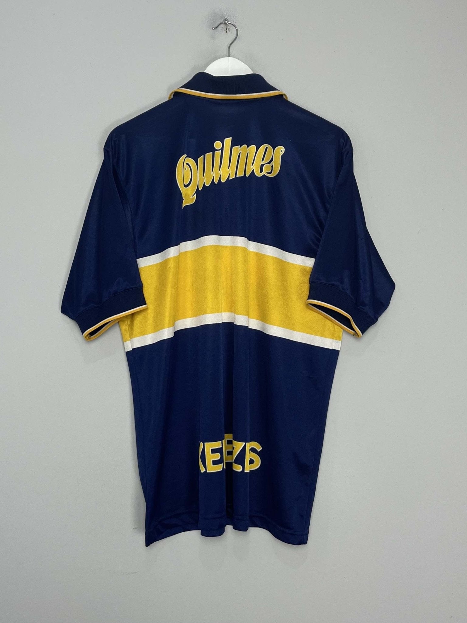 Shop 1996/98 BOCA JUNIORS HOME SHIRT (L) NIKE, classic football shirts, vintage football shirts & retro soccer jerseys at Cult Kits