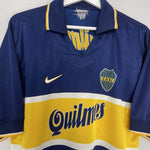 Shop 1996/98 BOCA JUNIORS HOME SHIRT (L) NIKE, classic football shirts, vintage football shirts & retro soccer jerseys at Cult Kits