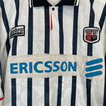 1996/98 BRENTFORD 5 *MATCH ISSUE* AWAY SHIRT (L) COBRA SPORTS - Cult Kits - Large - Buy Vintage Football Shirts, Authentic Retro Football Shirts For Sale, Classic Football Shirts & Soccer Jersey