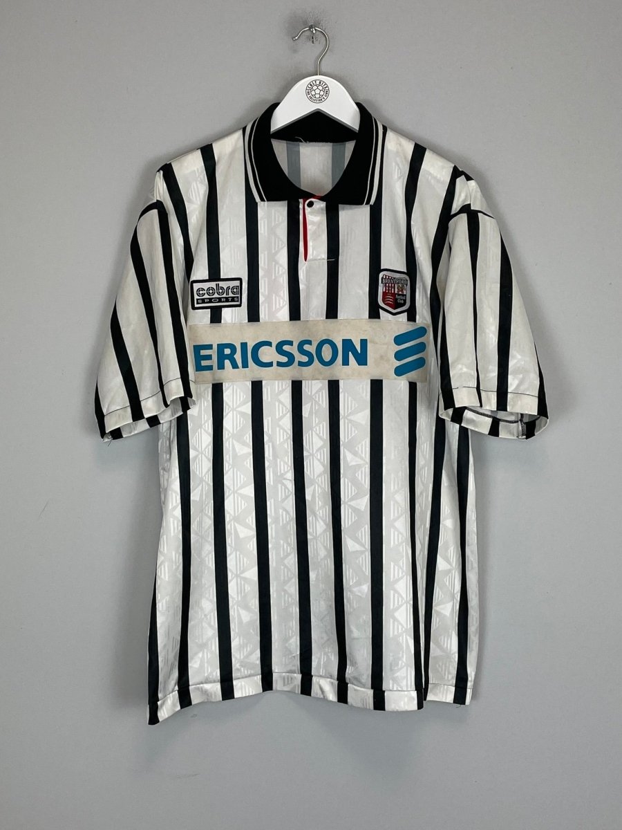1996/98 BRENTFORD *MATCH ISSUE* 3 AWAY SHIRT (L) COBRA SPORTS - Cult Kits - Large - Buy Vintage Football Shirts, Authentic Retro Football Shirts For Sale, Classic Football Shirts & Soccer Jersey