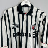 1996/98 BRENTFORD *MATCH ISSUE* 3 HOME SHIRT (L) COBRA SPORTS - Cult Kits - Large - Buy Vintage Football Shirts, Authentic Retro Football Shirts For Sale, Classic Football Shirts & Soccer Jersey
