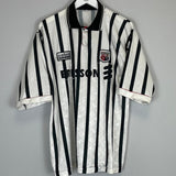 1996/98 BRENTFORD *MATCH ISSUE* 3 HOME SHIRT (L) COBRA SPORTS - Cult Kits - Large - Buy Vintage Football Shirts, Authentic Retro Football Shirts For Sale, Classic Football Shirts & Soccer Jersey