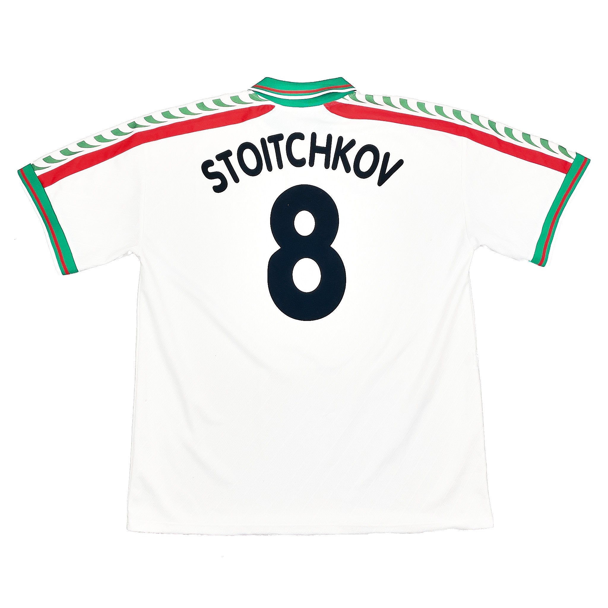 Buy 1996/98 BULGARIA STOITCHKOV 8 HOME SHIRT (XL) PUMA ~ Free worldwide shipping available ~ Authentic Vintage Football Shirts from Cult Kits