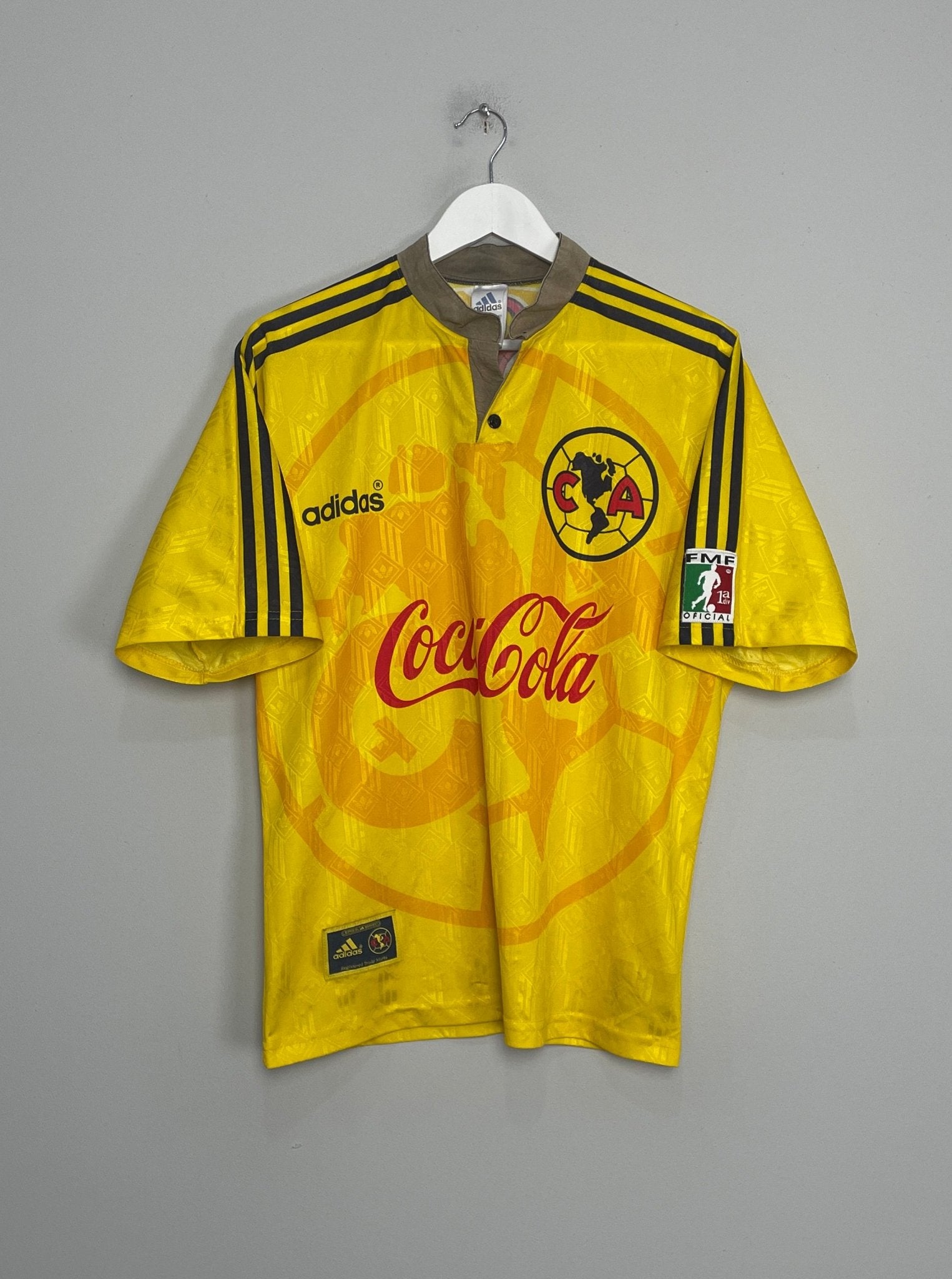Shop 1996/98 CLUB AMERICA HOME SHIRT (M) ADIDAS, classic football shirts, vintage football shirts & retro soccer jerseys at Cult Kits