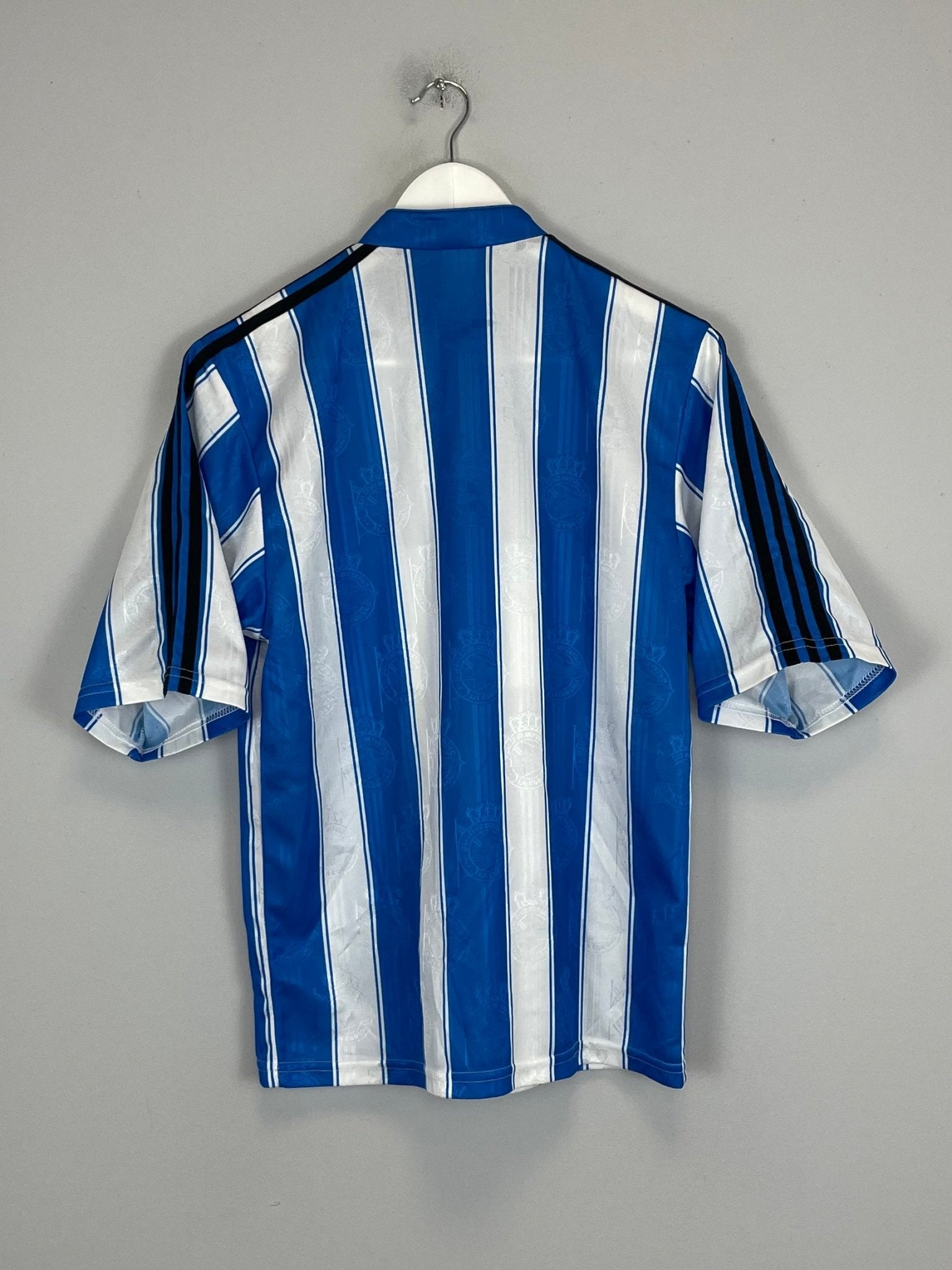 Shop 1996/98 DEPORTIVO LA CORUNA HOME SHIRT (S) ADIDAS, classic football shirts, vintage football shirts & retro soccer jerseys at Cult Kits