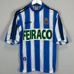 Shop 1996/98 DEPORTIVO LA CORUNA HOME SHIRT (S) ADIDAS, classic football shirts, vintage football shirts & retro soccer jerseys at Cult Kits