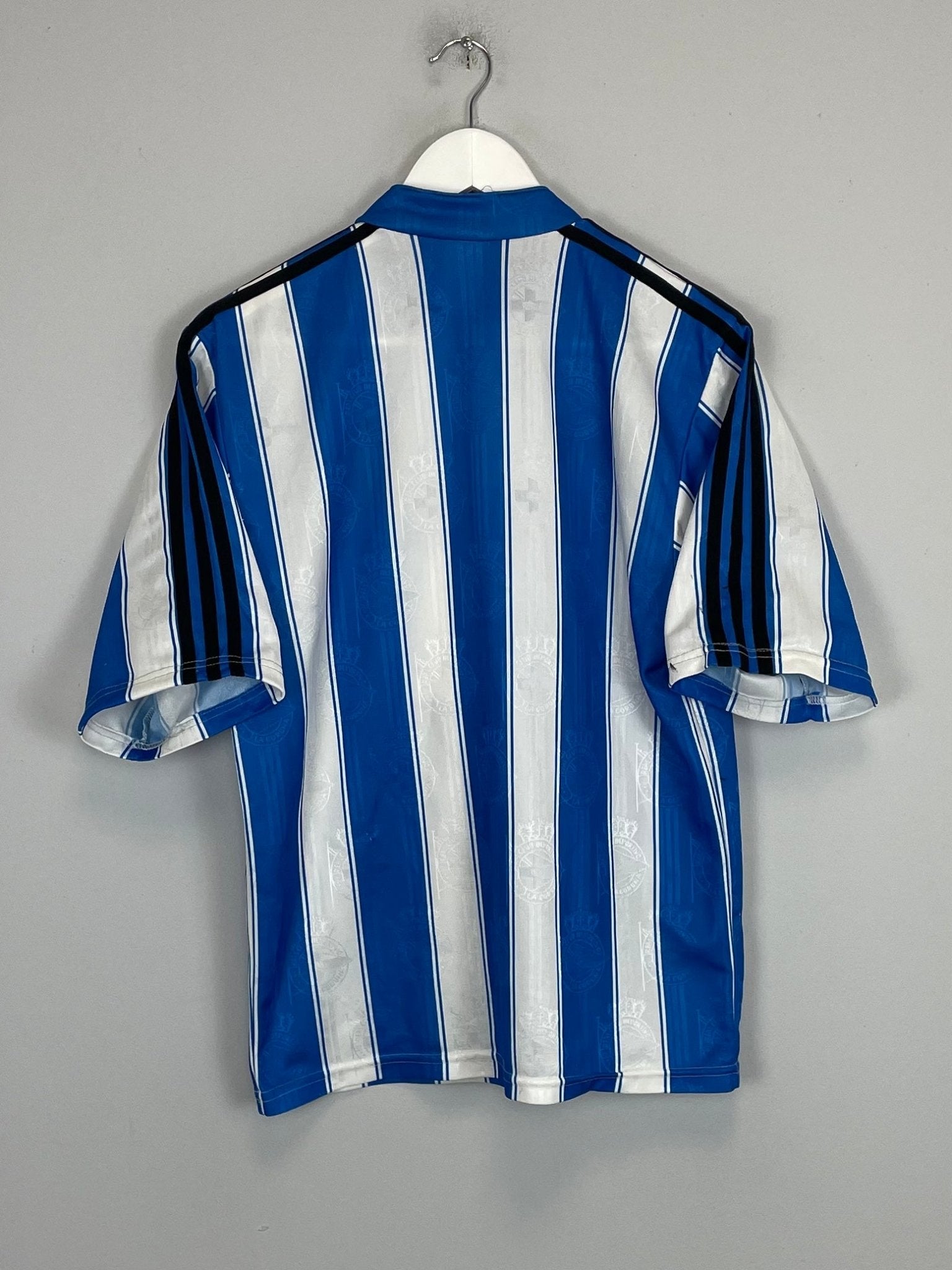 Shop 1996/98 DEPORTIVO LA CORUNA HOME SHIRT (S) ADIDAS, classic football shirts, vintage football shirts & retro soccer jerseys at Cult Kits
