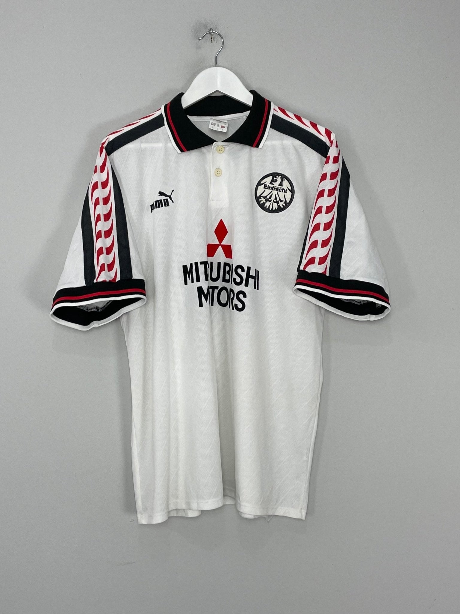 Shop 1996/98 EINTRACHT FRANKFURT #10 AWAY SHIRT (L) PUMA, classic football shirts, vintage football shirts & retro soccer jerseys at Cult Kits