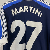Shop 1996/98 EINTRACHT FRANKFURT MARTINI #27 *MATCH ISSUED* THIRD SHIRT (XL) PUMA, classic football shirts, vintage football shirts & retro soccer jerseys at Cult Kits