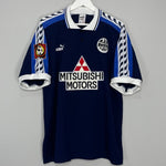 Shop 1996/98 EINTRACHT FRANKFURT MARTINI #27 *MATCH ISSUED* THIRD SHIRT (XL) PUMA, classic football shirts, vintage football shirts & retro soccer jerseys at Cult Kits