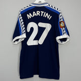 Shop 1996/98 EINTRACHT FRANKFURT MARTINI #27 *MATCH ISSUED* THIRD SHIRT (XL) PUMA, classic football shirts, vintage football shirts & retro soccer jerseys at Cult Kits