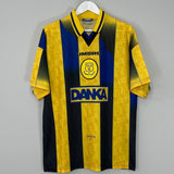 Shop 1996/98 EVERTON AWAY SHIRT (L) UMBRO, classic football shirts, vintage football shirts & retro soccer jerseys at Cult Kits