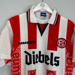 1996/98 FORTUNA DUSSELDORF HOME SHIRT (M) UMBRO - Cult Kits - Medium - Buy Vintage Football Shirts, Authentic Retro Football Shirts For Sale, Classic Football Shirts & Soccer Jersey