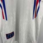 Shop 1996/98 FRANCE AWAY SHIRT (L) ADIDAS, classic football shirts, vintage football shirts & retro soccer jerseys at Cult Kits