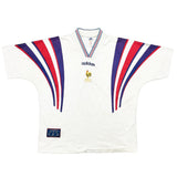 Buy 1996/98 France Away Shirt (L) Adidas ~ Free worldwide shipping available ~ Authentic Vintage Football Shirts from Cult Kits
