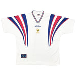Buy 1996/98 France Away Shirt (XL) Adidas ~ Free worldwide shipping available ~ Authentic Vintage Football Shirts from Cult Kits