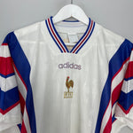 Shop 1996/98 FRANCE AWAY SHIRT (XL) ADIDAS, classic football shirts, vintage football shirts & retro soccer jerseys at Cult Kits