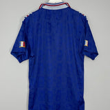 Shop 1996/98 FRANCE HOME SHIRT (L) ADIDAS, classic football shirts, vintage football shirts & retro soccer jerseys at Cult Kits